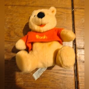 Vintage Arco toys Mattel DISNEY Winnie the POOH BEAR Plush Stuffed Numbered